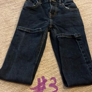 Wonder Nation Slim Fit Dark Blue Jeans size 8